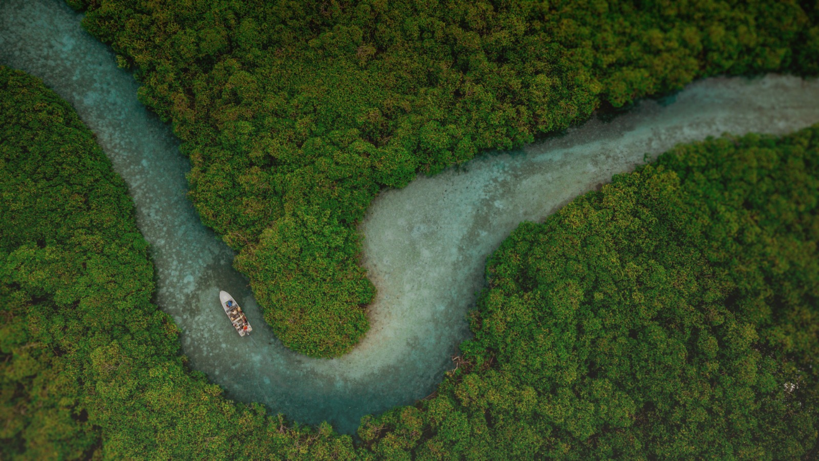Rio simbolizando fluxo continuo